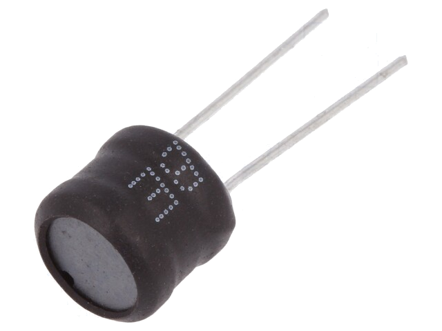 Smoorspoel: draadgewonden; THT; 330uH; 800mA; ±10%; Ø9,5x8,5mm Smoorspoel: draadgewonden; THT; 330uH; 800mA; ±10%; Ø9,5x8,5mm